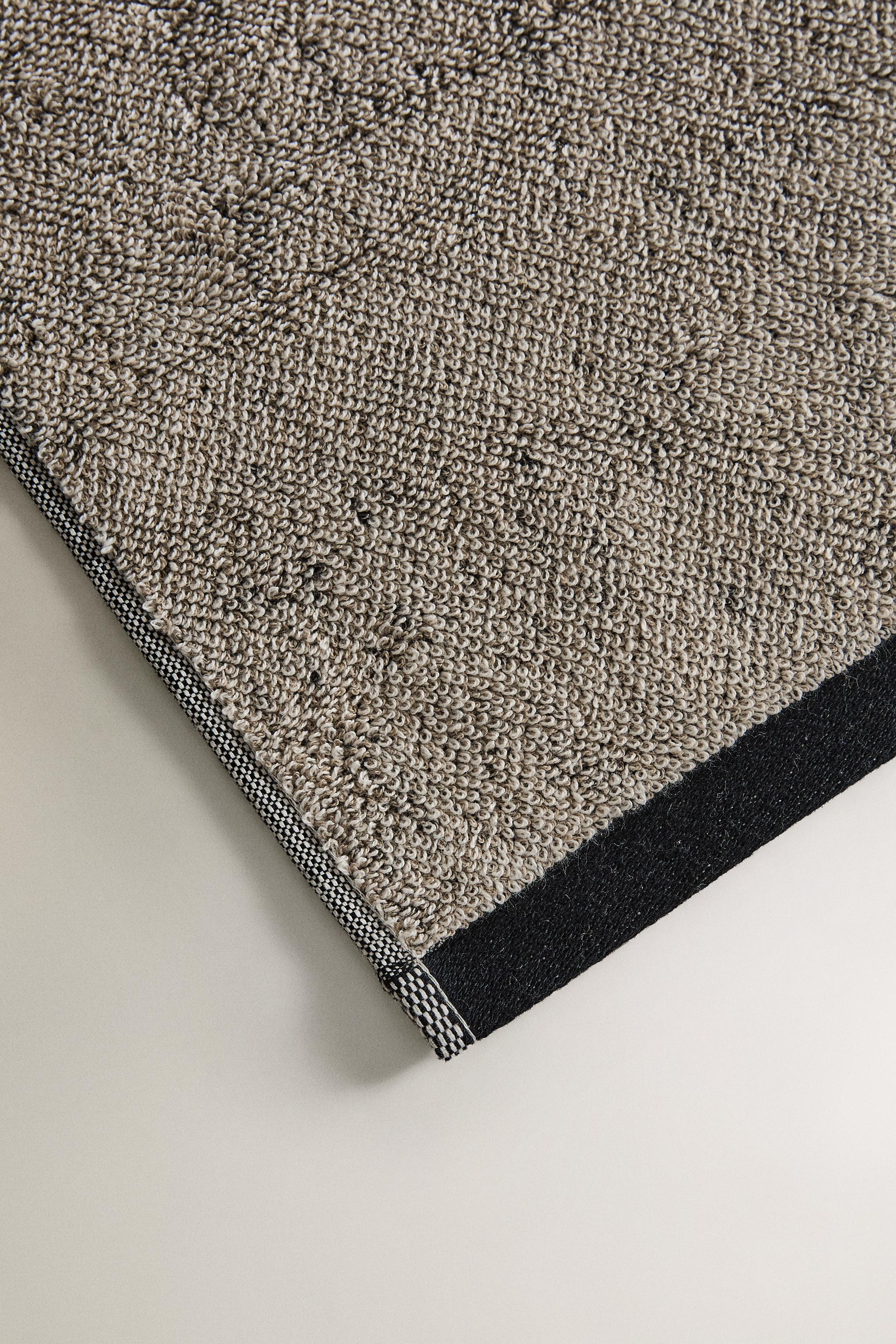 MELANGE EFFECT BATH TOWEL